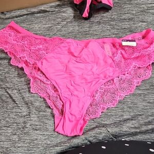 Cacique Pink Lace Panties